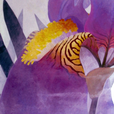 Iris in the Mist
48x36 Wrap-around Canvas